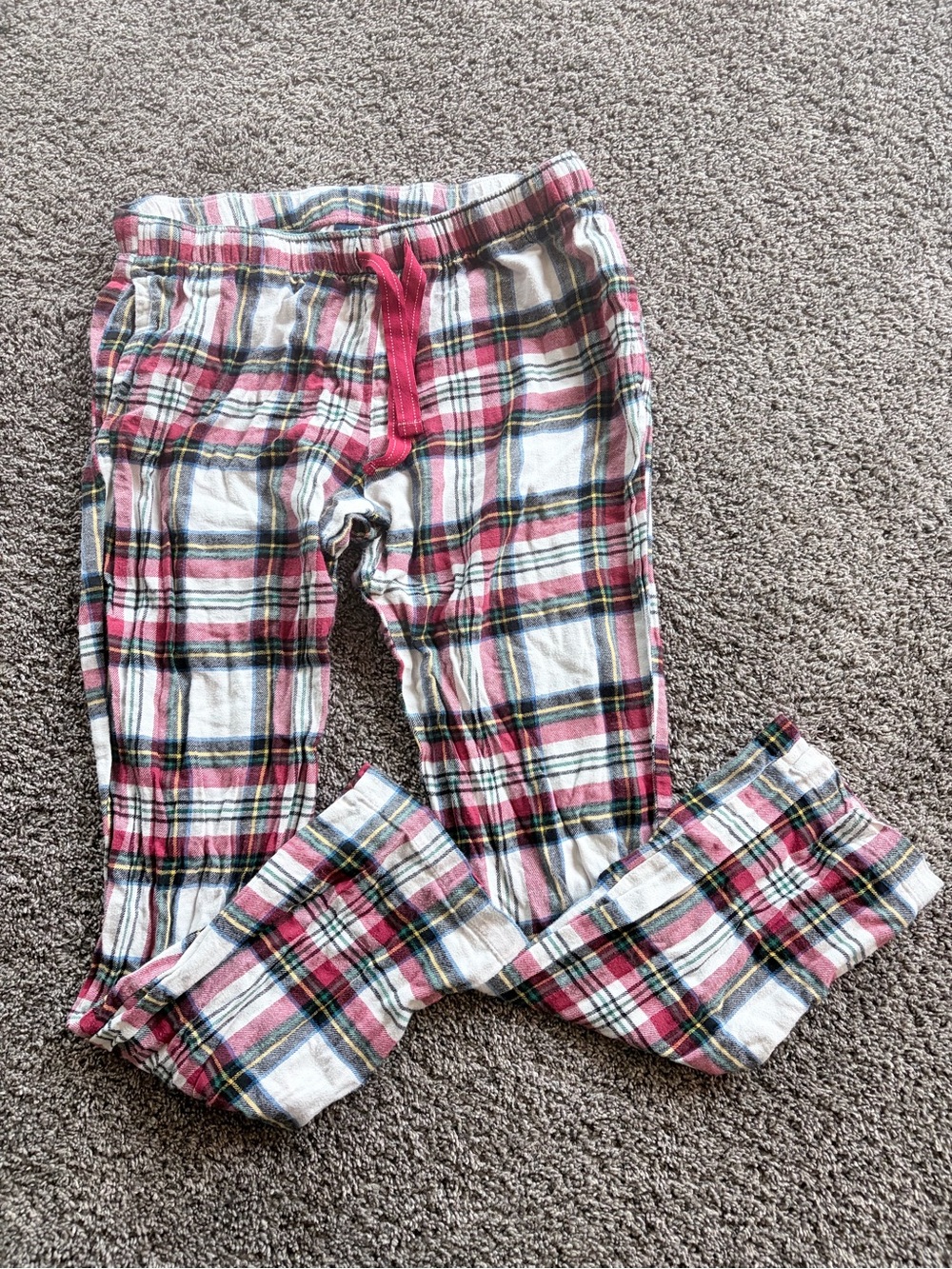Old Navy Red Plaid Flannel Pajama Bottoms